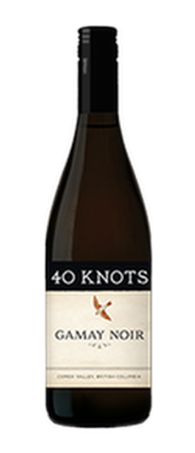 image of 40 Knots Gamay Noir bottle