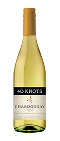 Image of 40 Knots Oak Chardonnay bottle.