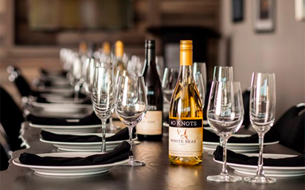 Events table in 40 Knots Lounge