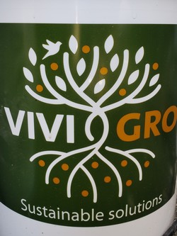 closeup image of vivio gro lable