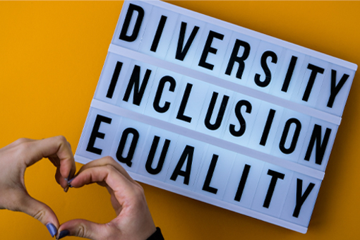 Everyone is Welcome, image of diversity, inclusion and equality