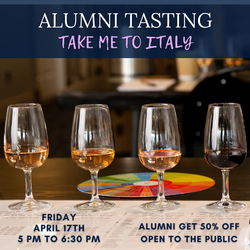 Alumni Tasting - April 17 2026