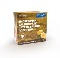 SeaChange Seafood Lemon Pepper Smoked Pink Salmon Pâté