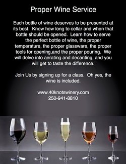 Proper Wine Service