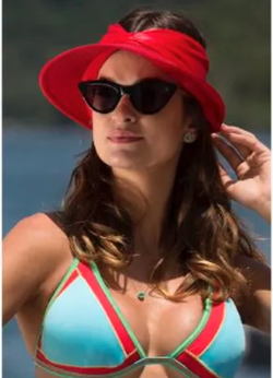 VinoSpa Anti-UV Wide Brim Visor Hat