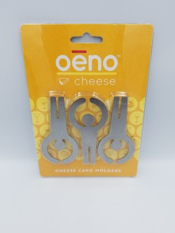 Cheese Card Holder, Set of 3, Carded