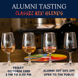 Alumni Tasting - October 23 2026