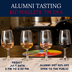 Alumni Tasting - July 24 2026