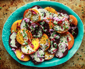 Roasted Beets with Lemon Tahini Dressing